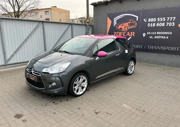 citroen Citroen DS3 cena 11500 przebieg: 180927, rok produkcji 2012 z Łęczyca